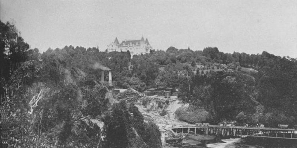 Parque de Lota : vista desde la costa