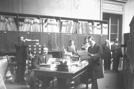 Biblioteca Nacional, Sección Periódicos, hacia 1900