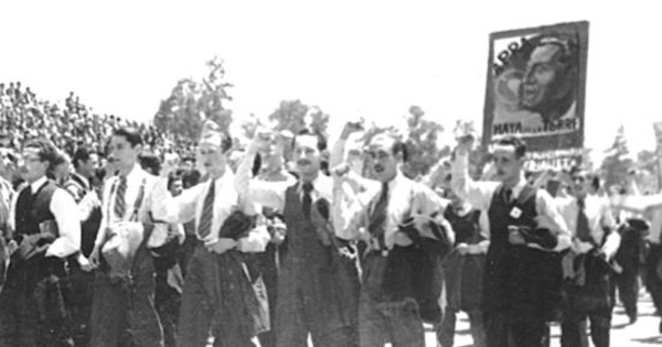 Desfile del Partido Socialista, 1937