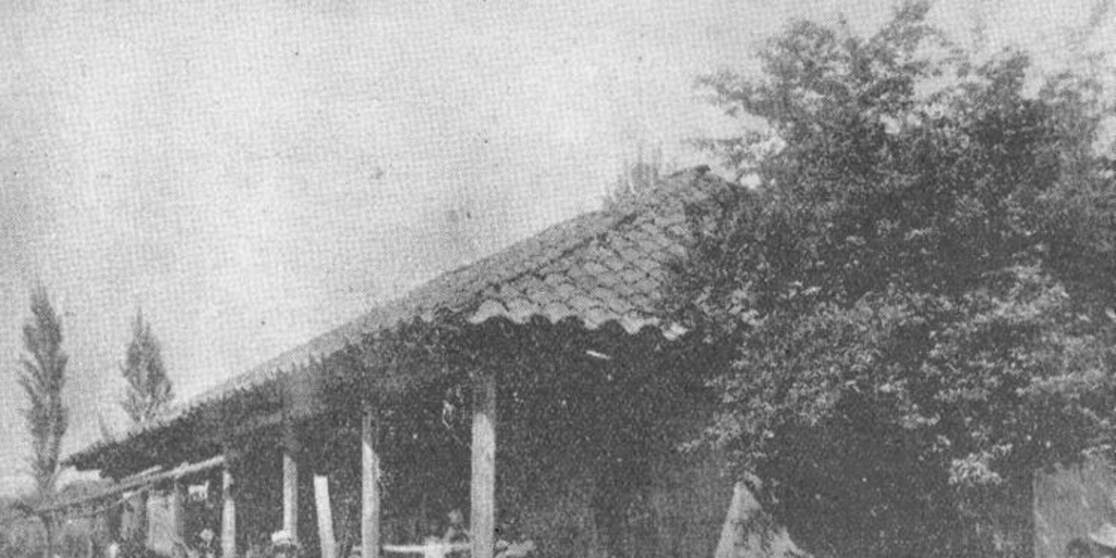 Casa de inquilinos, Fundo Copequén, Colchagua, 1922