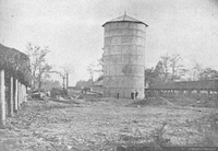 Silo en hacienda Rinconada de Chena, San Bernardo, 1922