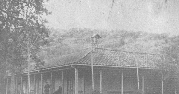 Casa patronal Hacienda Rinconada de Chena, San Bernardo, 1922