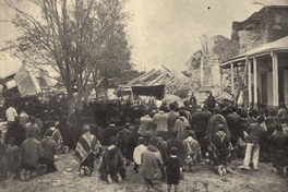 Misa al aire libre, Llay-Llay, 1906