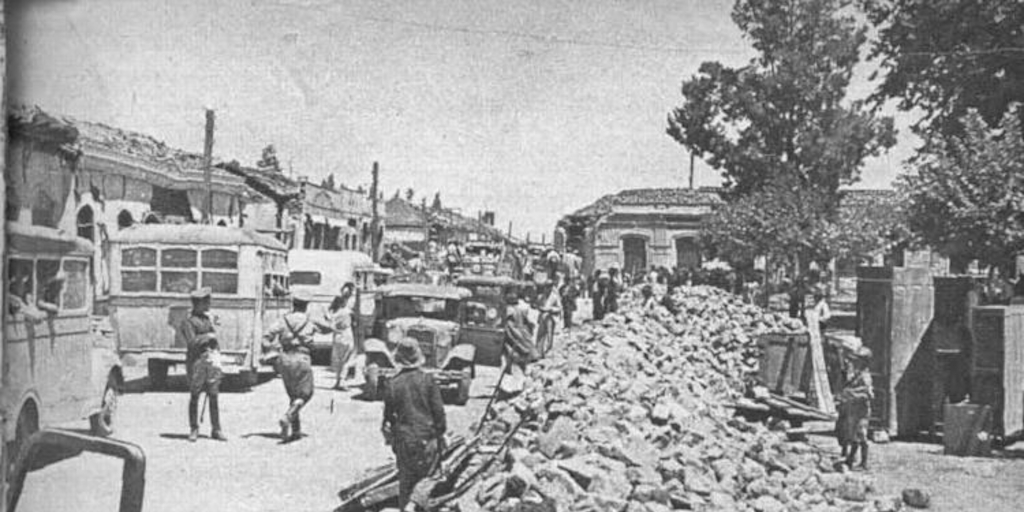 San Carlos tras el sismo de 1939