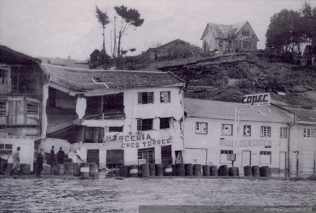 Castro tras el maremoto de 1960