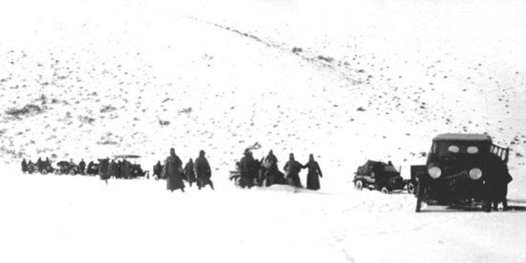 Tropas argentinas en Chile Chico, en los sucesos de 1918, Cañadón Pluina