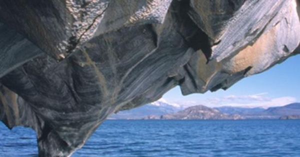 Catedral de mármol, lago General Carrera, Aysén, 2001