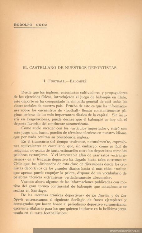 El castellano de nuestros deportistas (football-balompié)