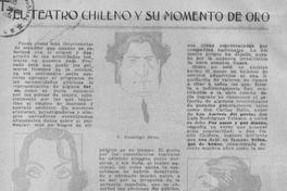 El teatro chileno y su momento de oro