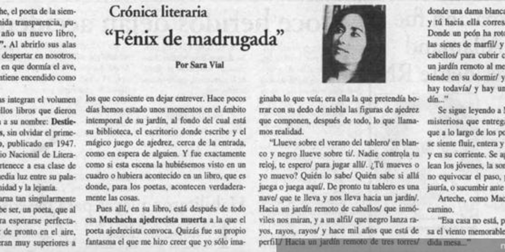 Fénix de madrugada