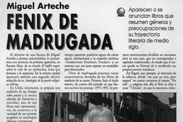 Fénix de madrugada