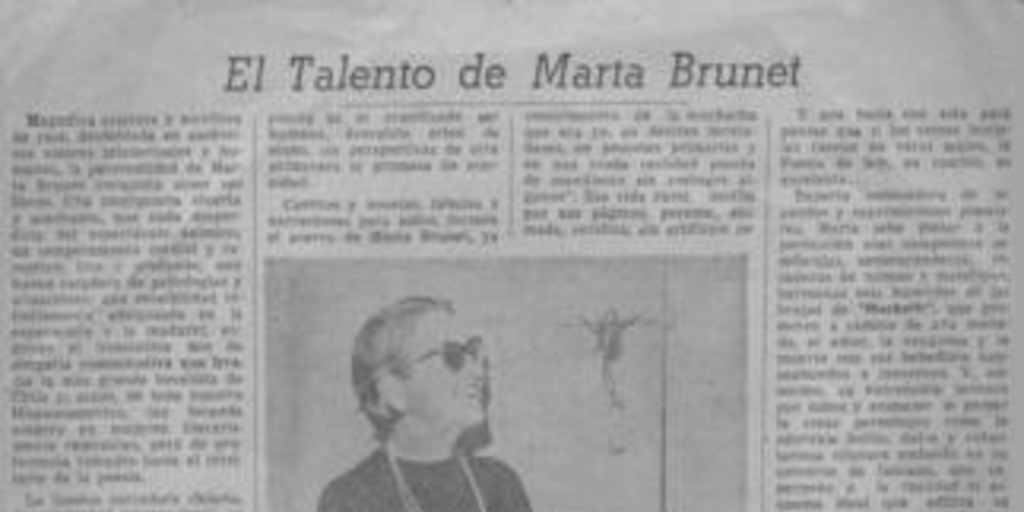 El talento de Marta Brunet