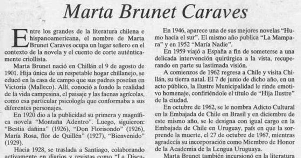 Marta Brunet Caraves