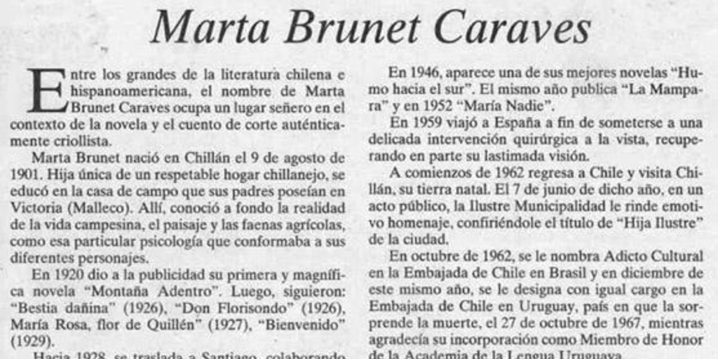 Marta Brunet Caraves