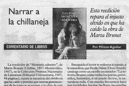 Narrar a la chillaneja