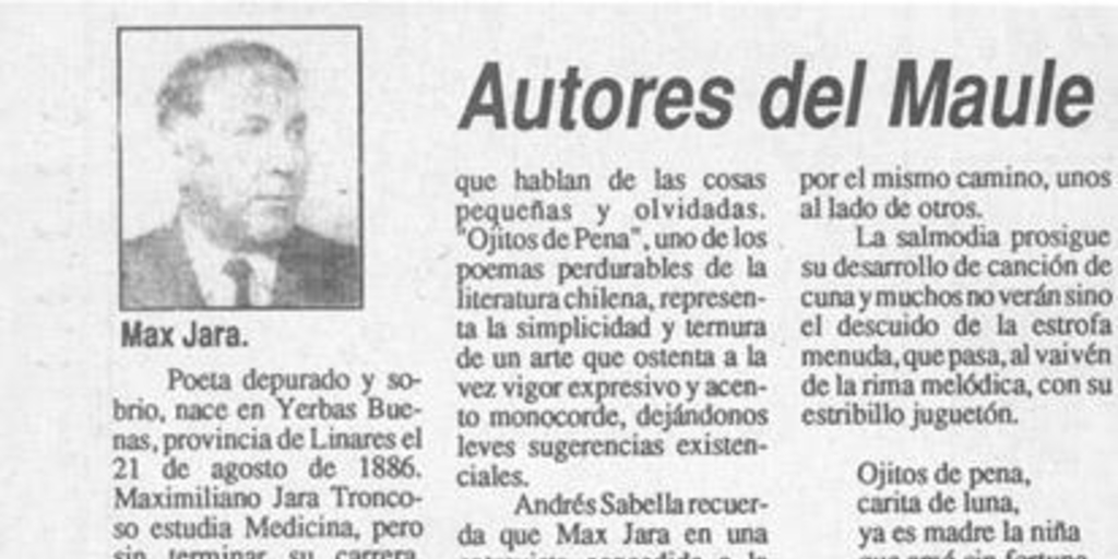 Autores del Maule