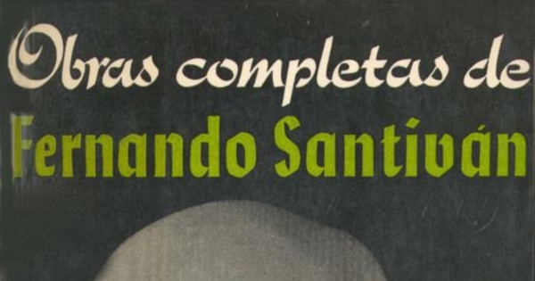 Obras completas de Fernando Santiván