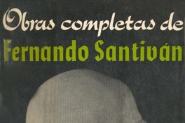 Obras completas de Fernando Santiván