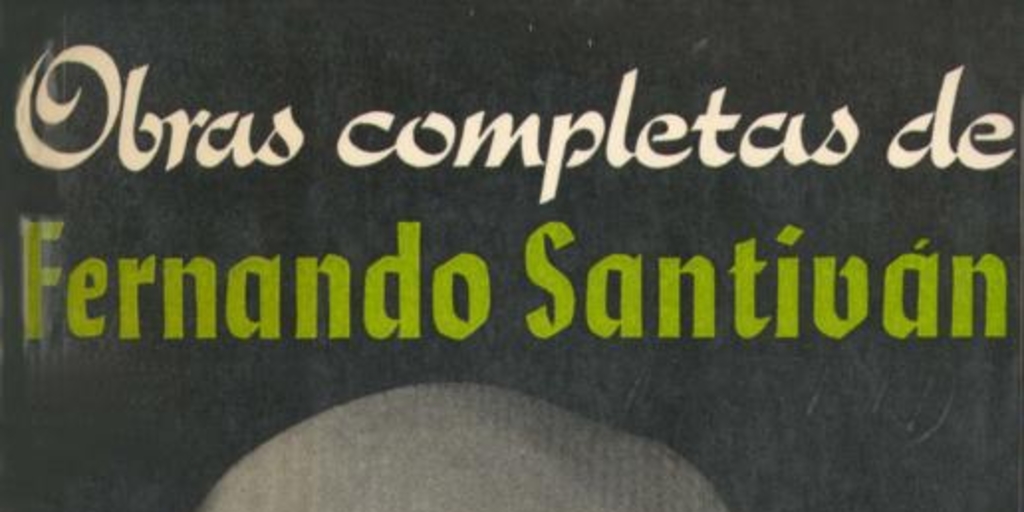 Obras completas de Fernando Santiván