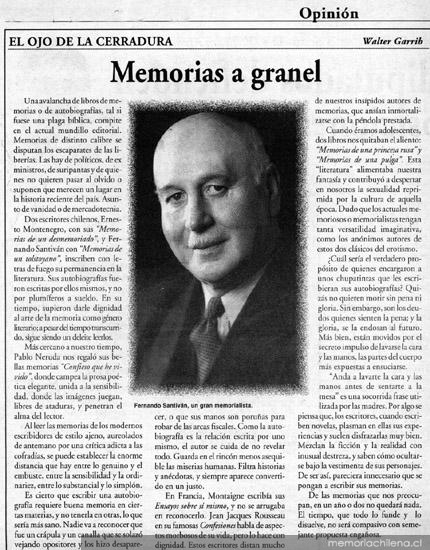 Memorias a granel