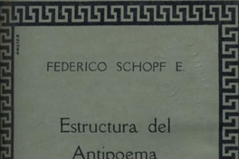 Estructura del antipoema