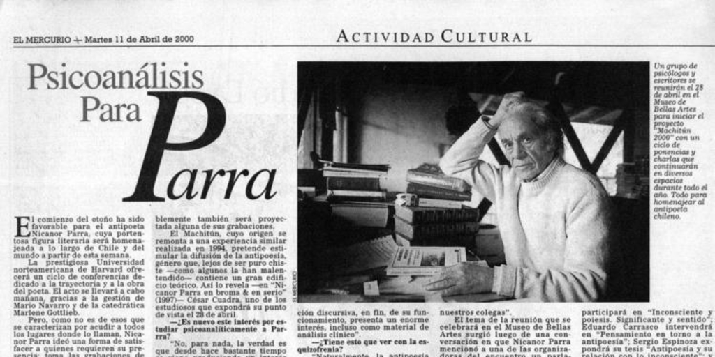 Psicoanálisis para Parra
