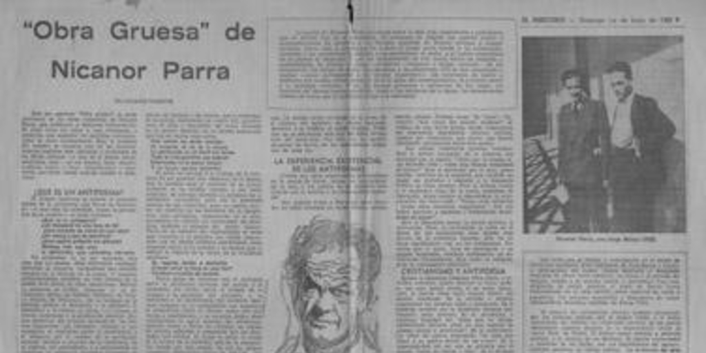 Obra gruesa de Nicanor Parra