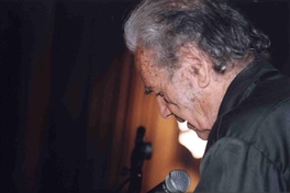 Nicanor Parra en la Biblioteca Nacional, 1998