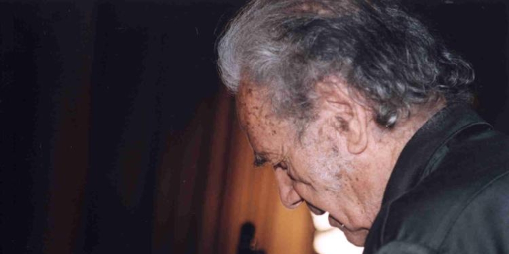 Nicanor Parra en la Biblioteca Nacional, 1998