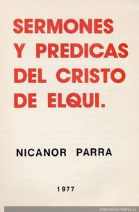 Sermones y prédicas del Cristo de Elqui