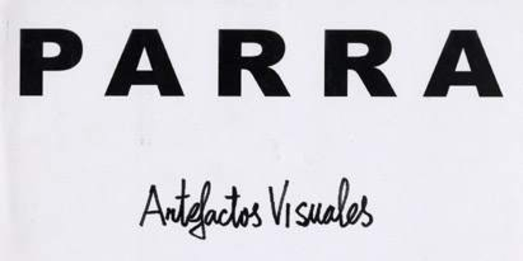 Artefactos visuales, dirección obligada