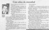 Cien años de mocedad