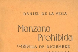 Manzana prohibida : gavillas de diciembre y otros epigramas