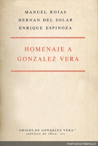 Homenaje a González Vera