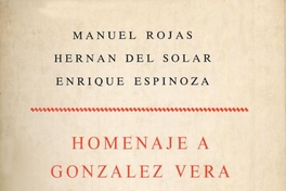 Homenaje a González Vera