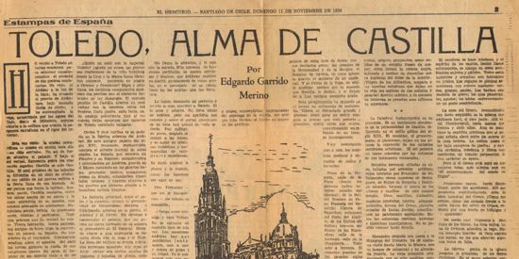 Estampas de España : Toledo, alma de Castilla