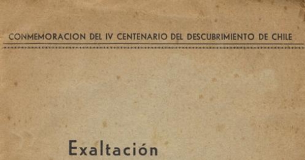 Exaltación y gloria de D. Diego de Almagro