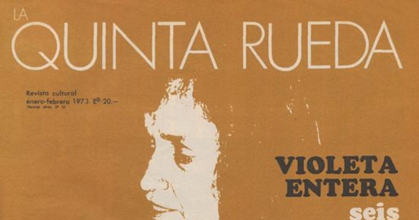 La Quinta rueda : nº 4, enero-febrero de 1973