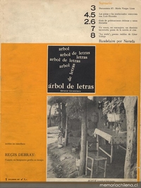 Árbol de letras nº 1, diciembre 1967