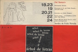 Árbol de letras nº 3, febrero 1968