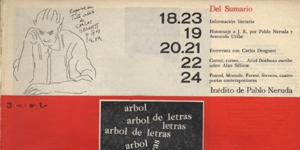 Árbol de letras nº 3, febrero 1968