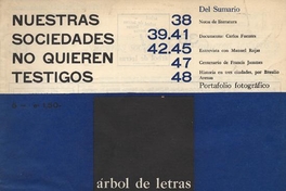 Árbol de letras nº 5, abril 1968