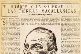 El hombre y la soledad en las tierras magallánicas