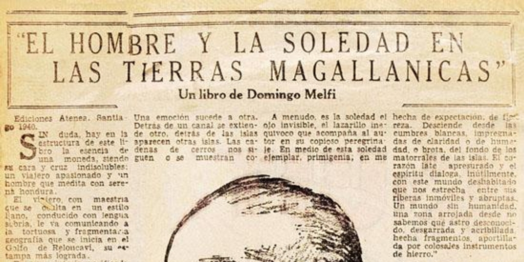 El hombre y la soledad en las tierras magallánicas
