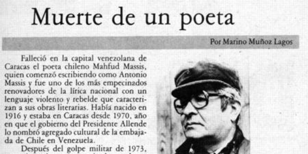 Muerte de un poeta