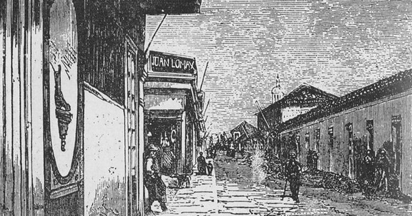 Calle del Comercio, 1872