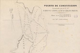 Puerto de Constitución, hacia 1865