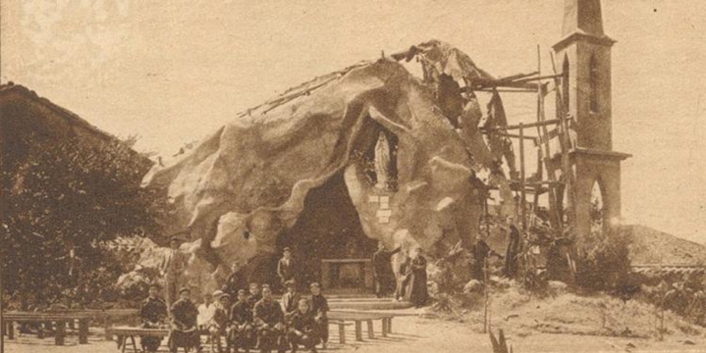 Terremoto de Talca el 1 de diciembre de 1928 : la Gruta de Lourdes