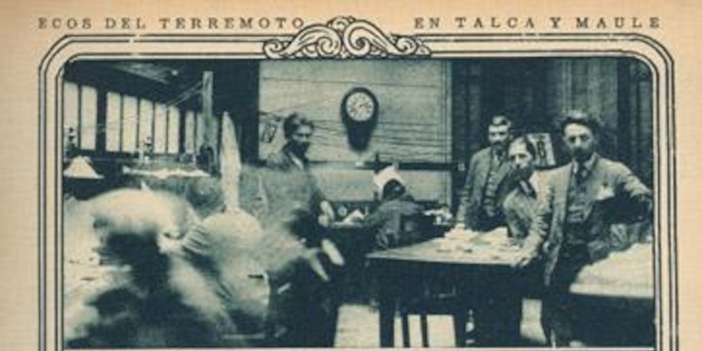 Terremoto de Talca el 1 de diciembre de 1928 : el telégrafo del estado