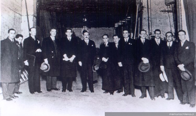 Juventud Conservadora. Teatro Municipal, 1935